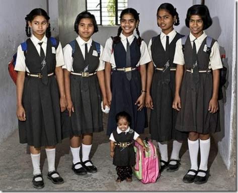 She's world smallest girls form India