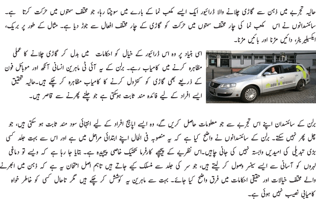 Driving Car With Power Of Mind Urdu Tech Article Urdu News Tips 