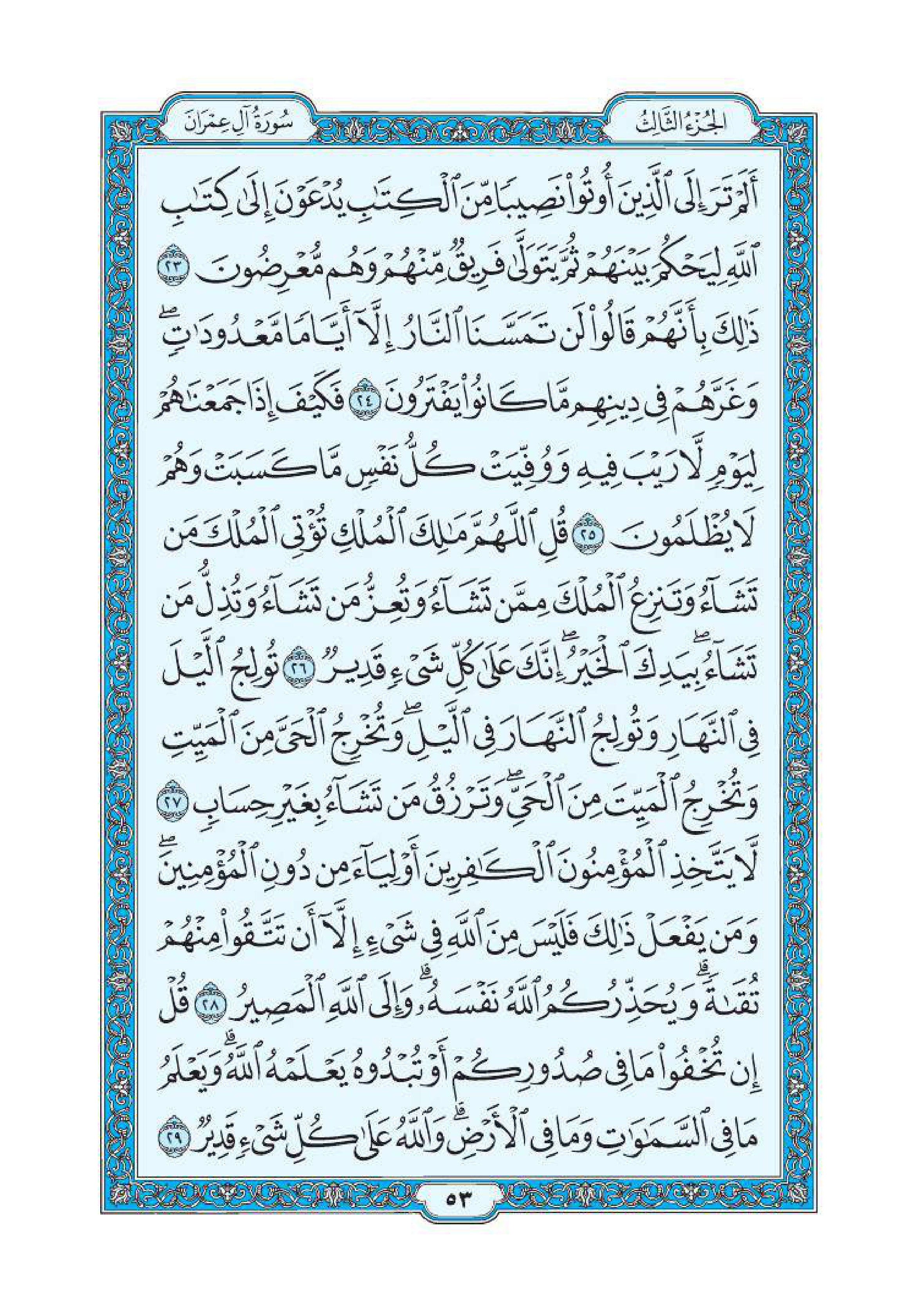 سورة آل عمران 4