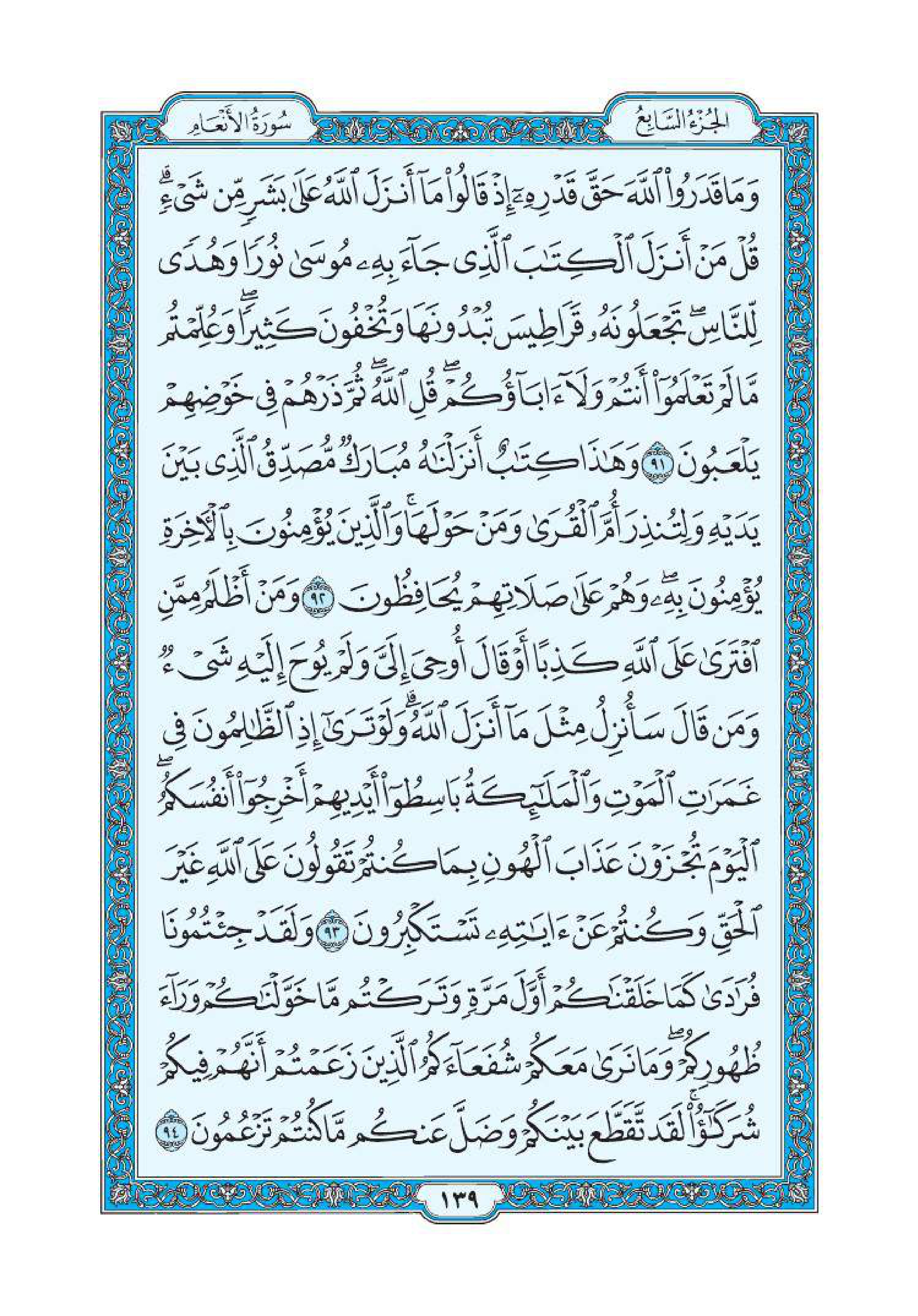 سورة الانعام 12