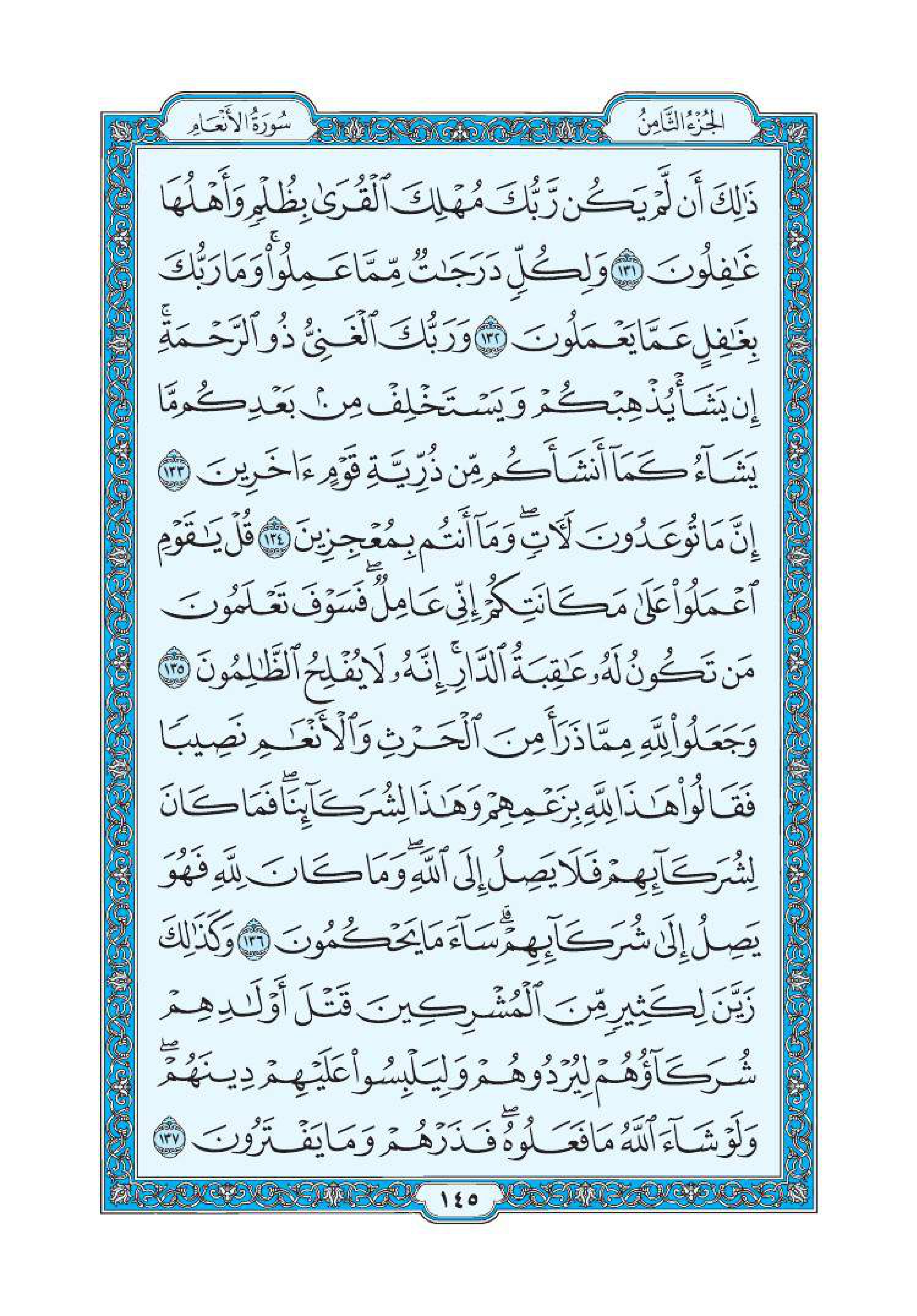 سورة الانعام 18