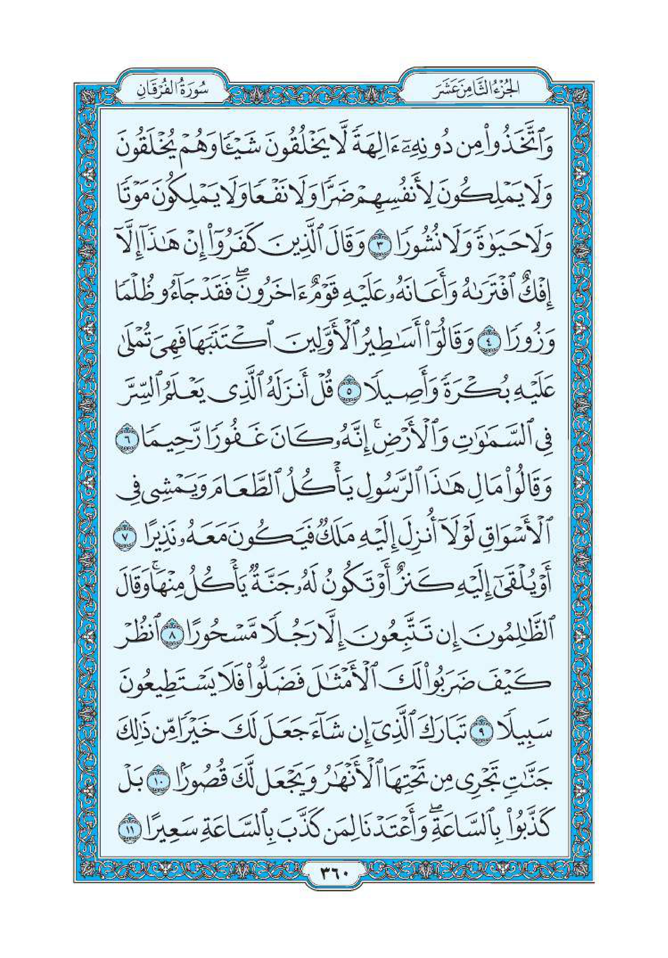 سورة الفرقان 2