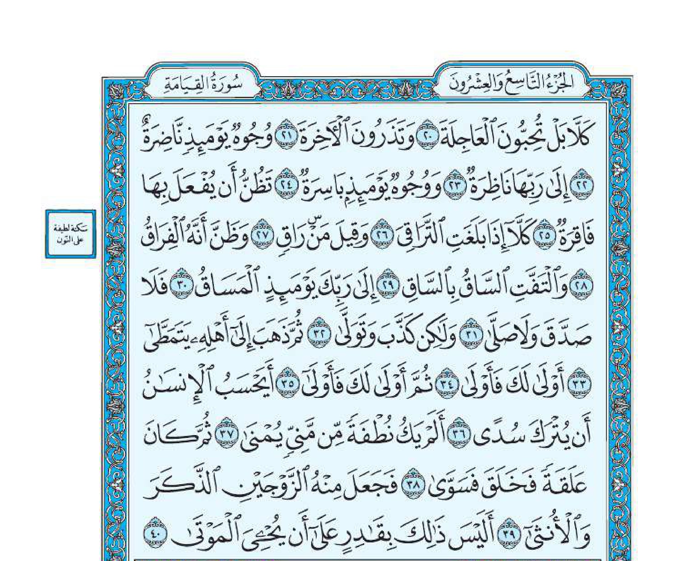 سورة القيامة 2