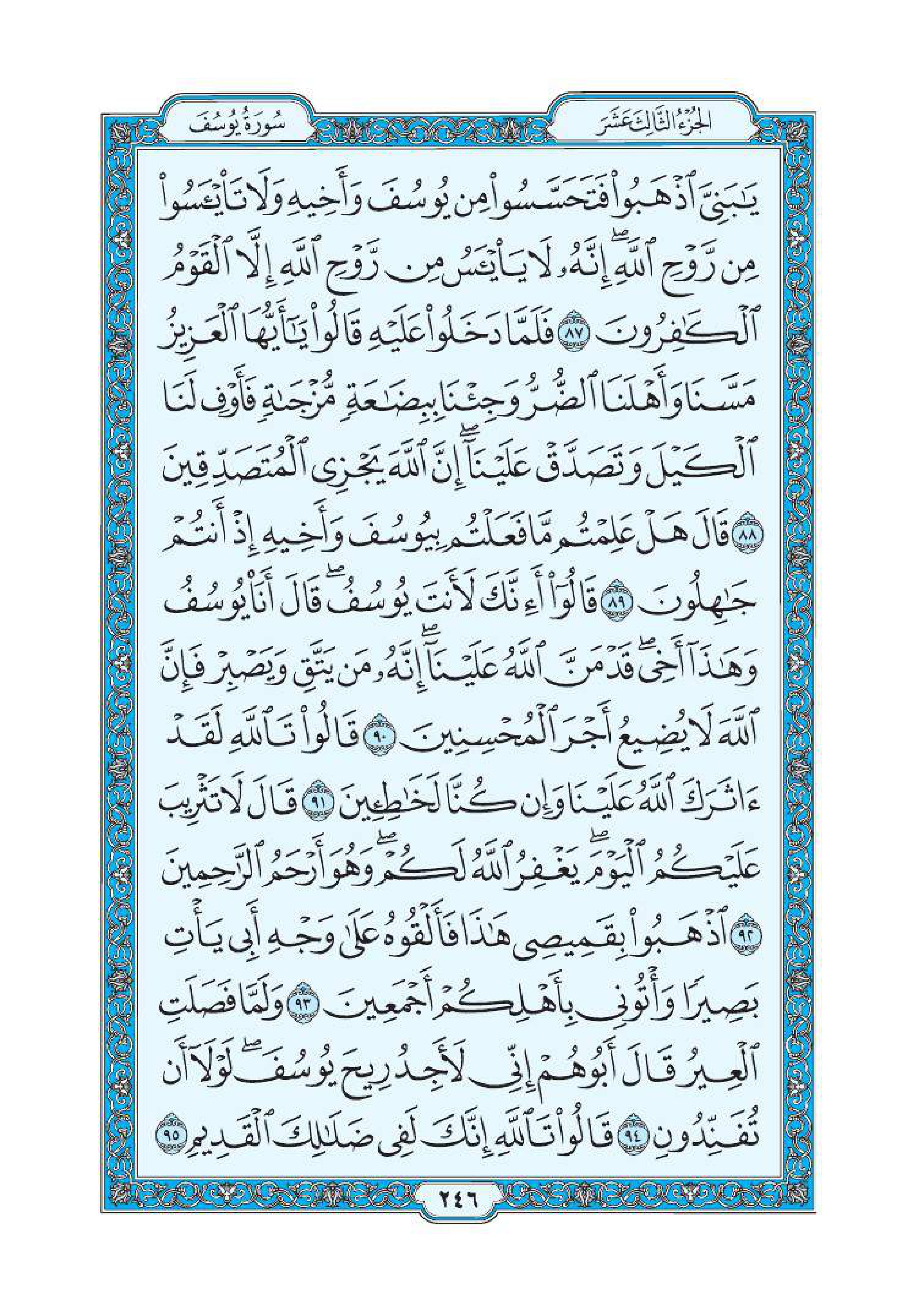 سورة يوسف 12