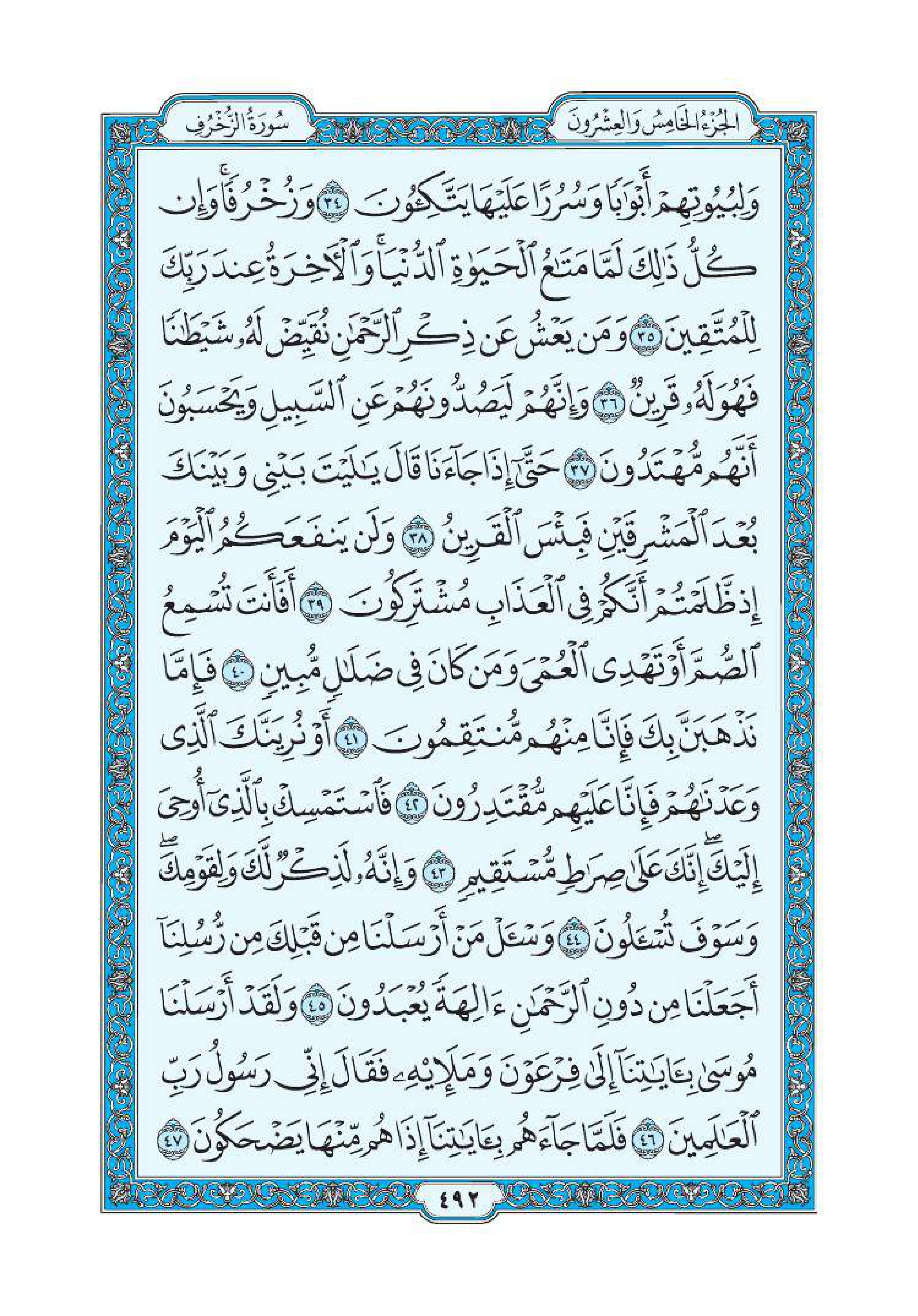 سورة الزخرف 4