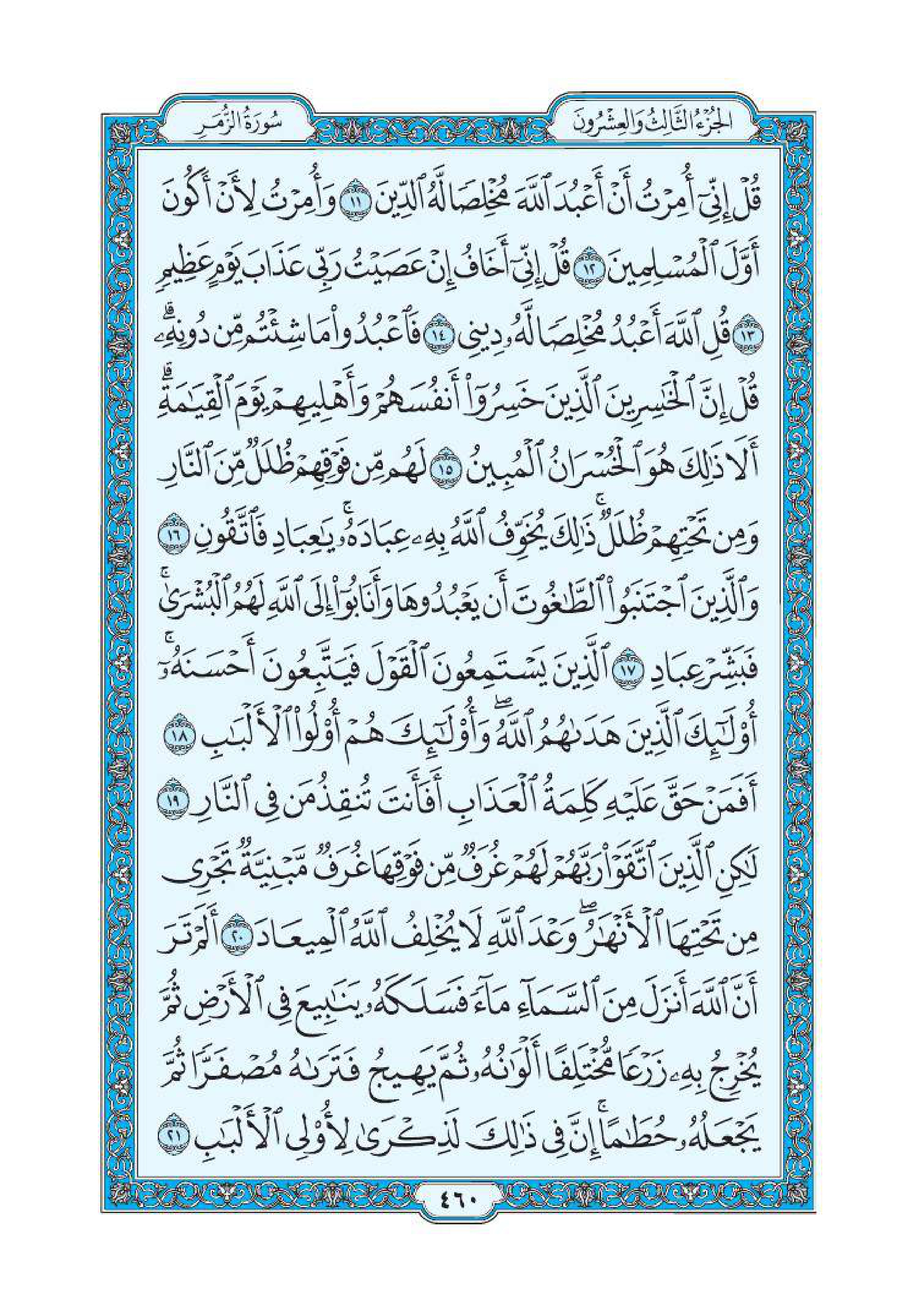 سورة الزمر 3