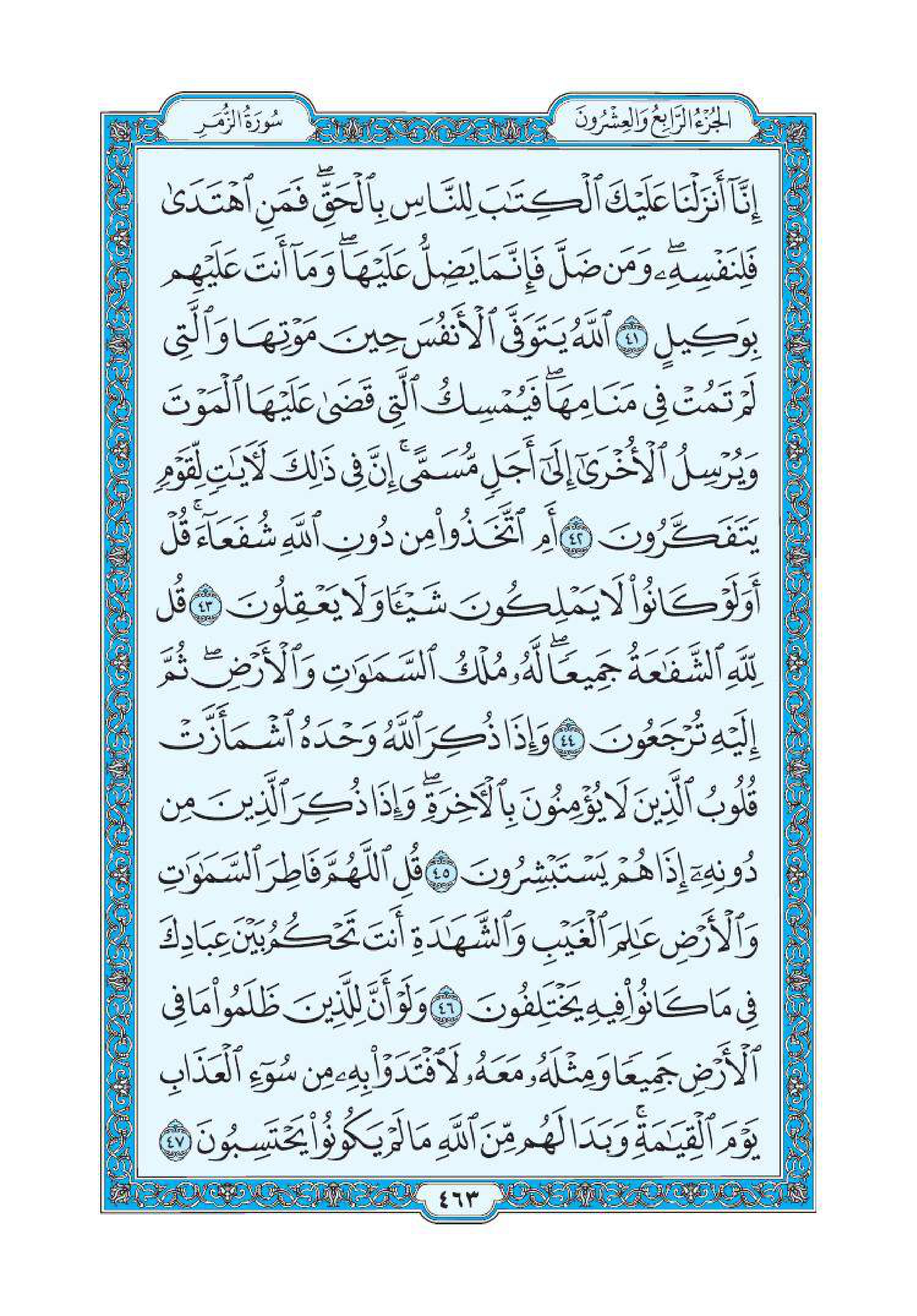 سورة الزمر 6