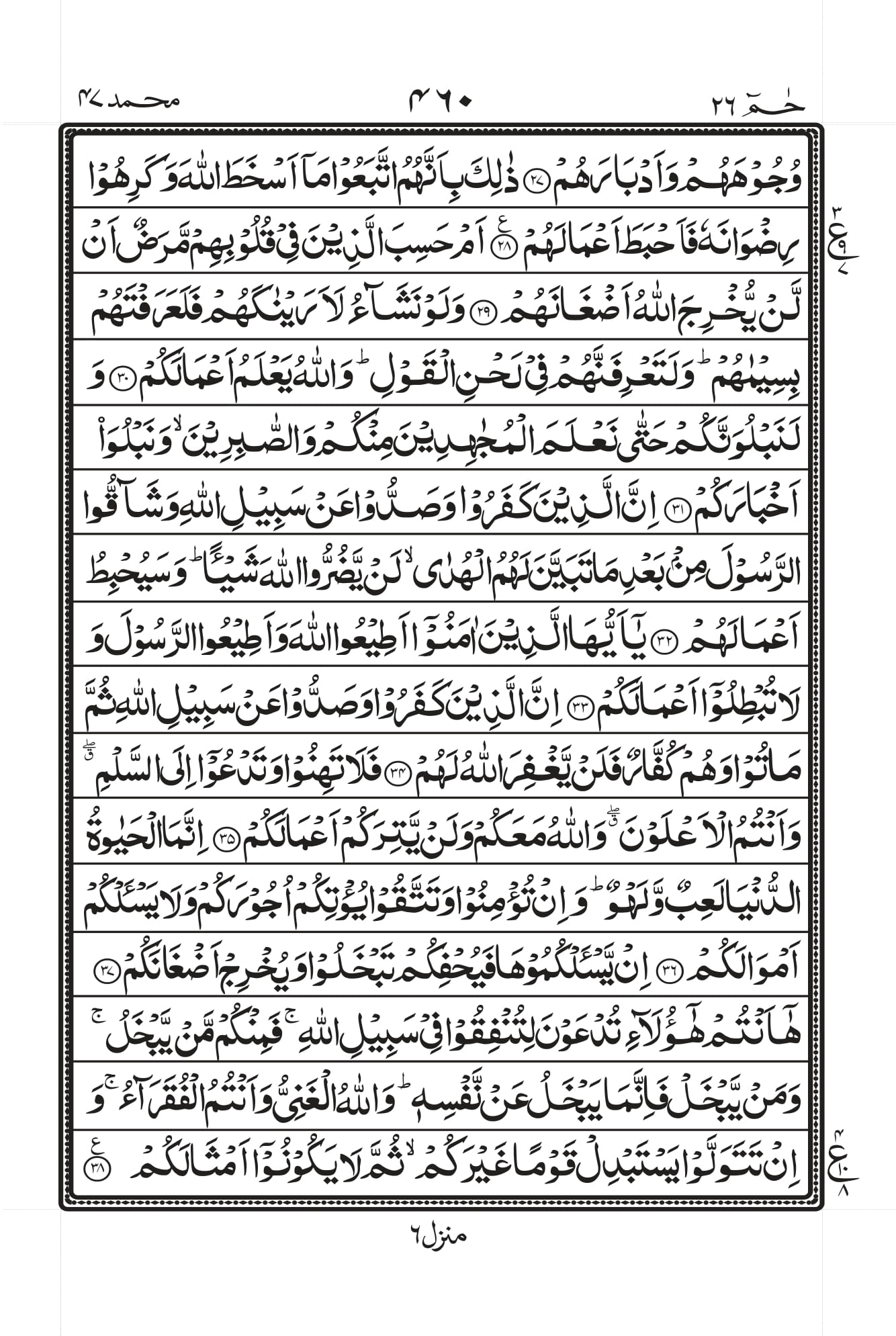 Surah Muhammad 4