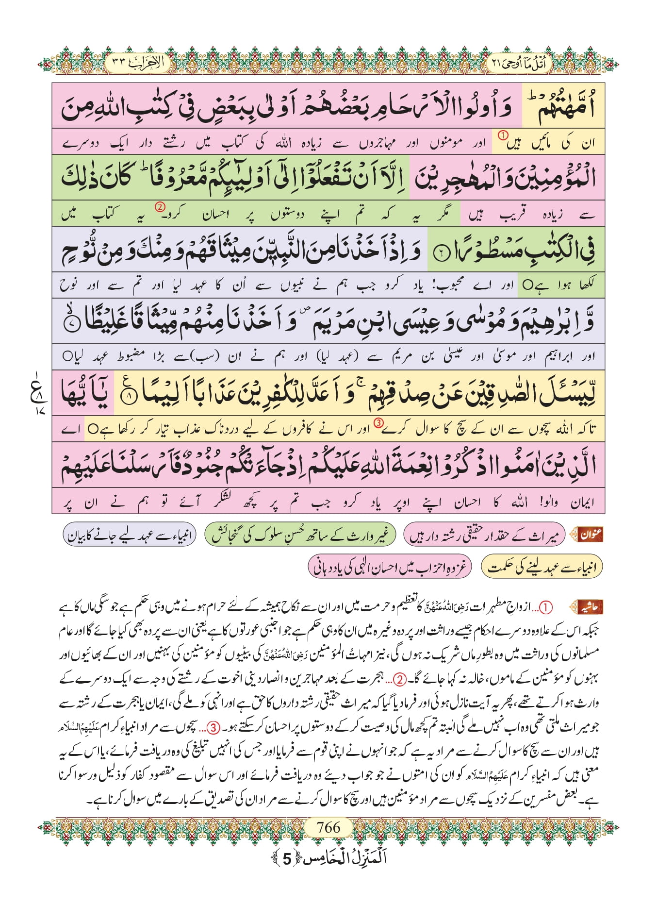 Surah Ahzab 3