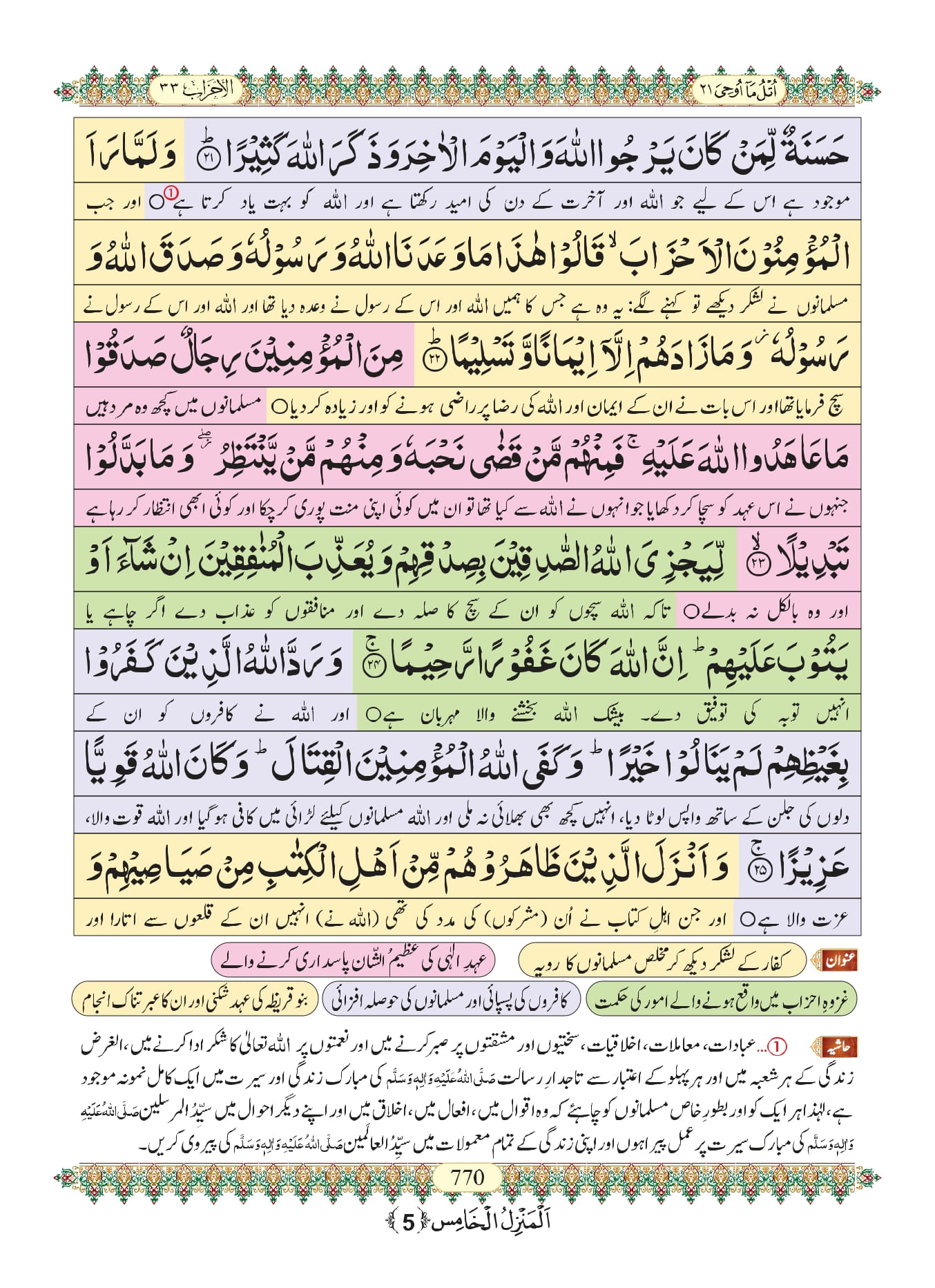Surah Ahzab 7