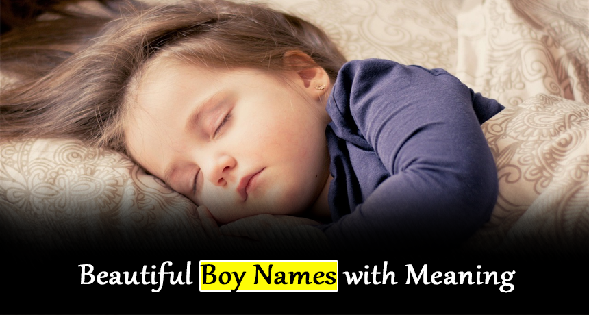 Beautiful Boy Names with Meaning Featured Image