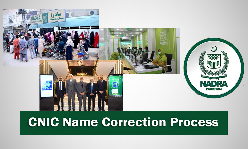 CNIC Name Correction October 2025