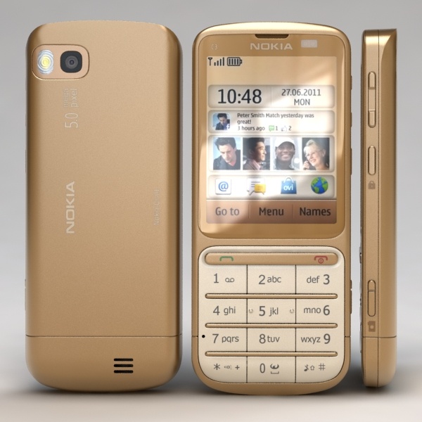 Nokia C3-01 Gold Edition Price in Pakistan - Full