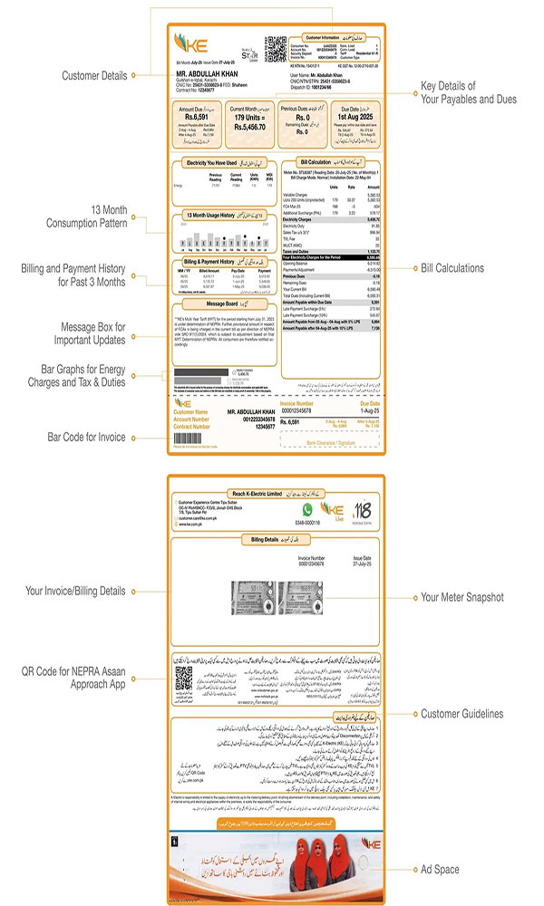 KE Duplicate bill understanding
