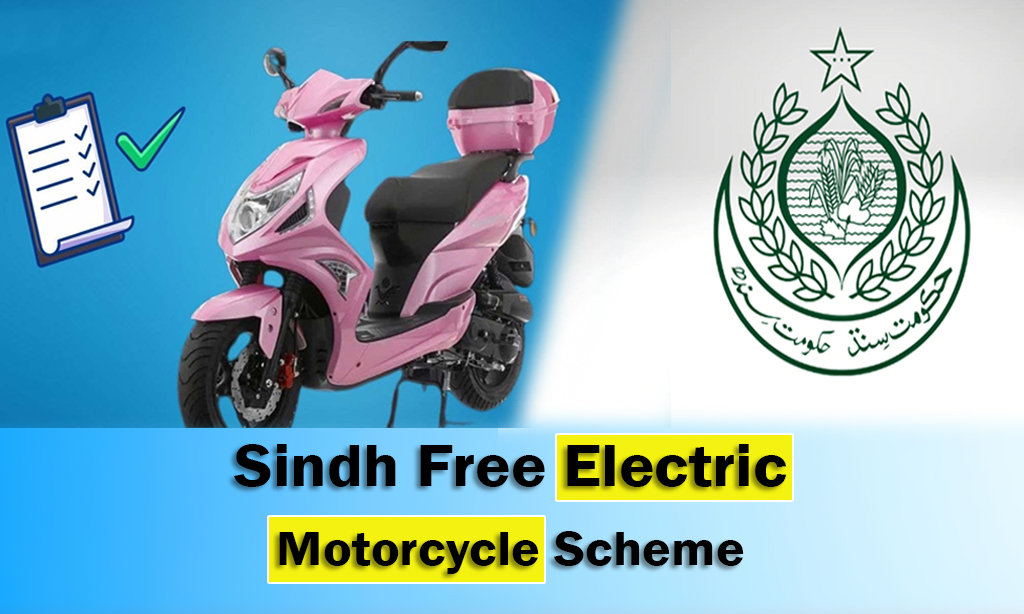 Sindh Free Electric Motorcycle Scheme Online Registration