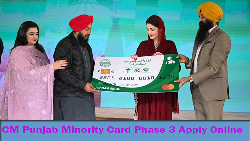 CM Punjab Minority Card Phase 3 Apply Online