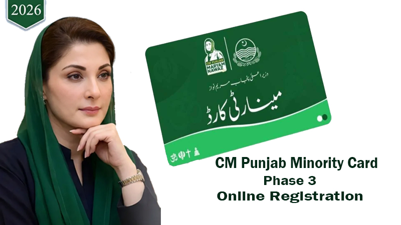 CM Punjab Minority Card Phase 3 Online Registration