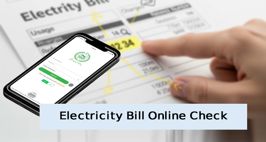 Electricity Bill Online Check