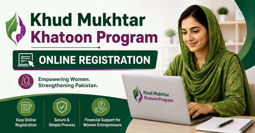 Khud Mukhtar Khatoon Program Online Registration 