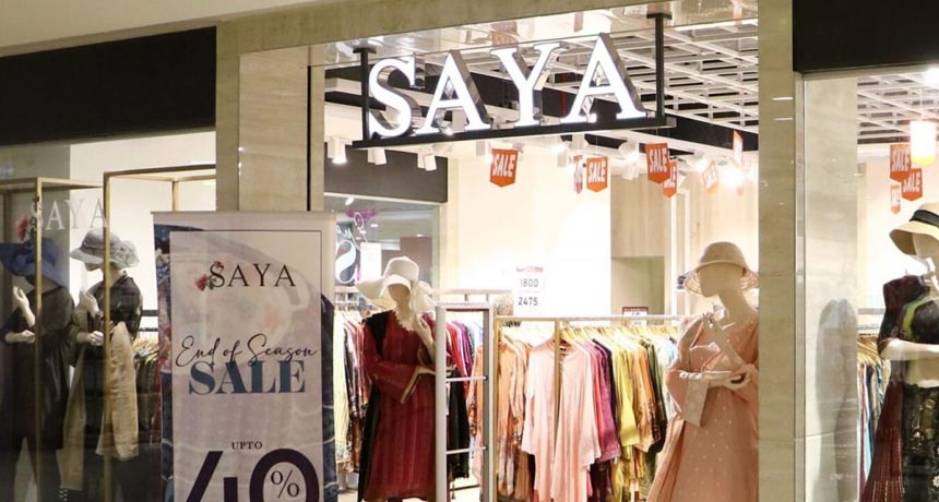 Saya Sale & Discount Online Updates