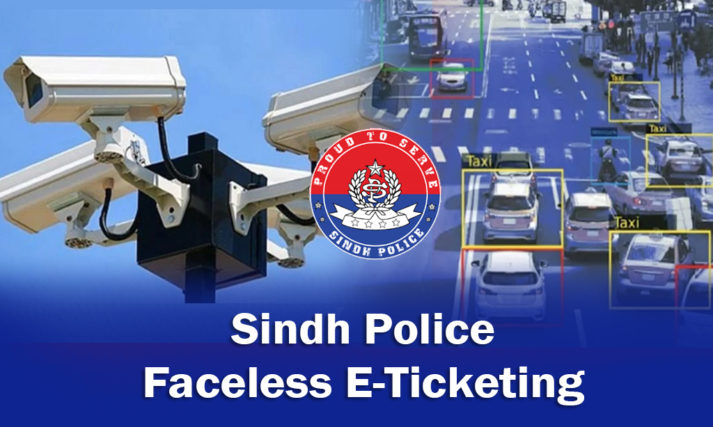 Sindh Police Faceless E-Ticketing System