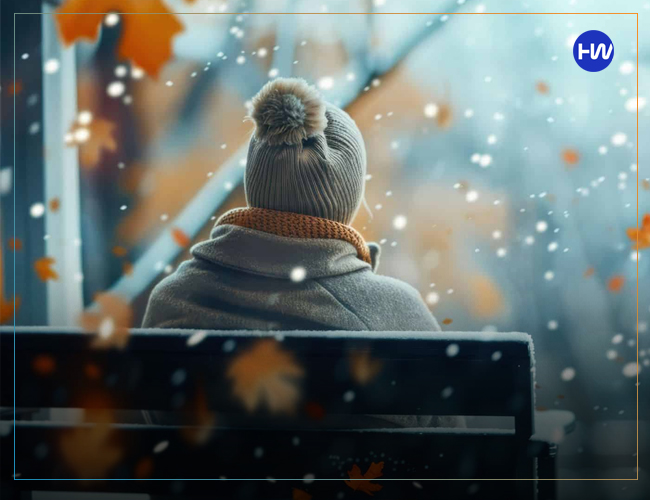 Winter girl dp for whatsapp