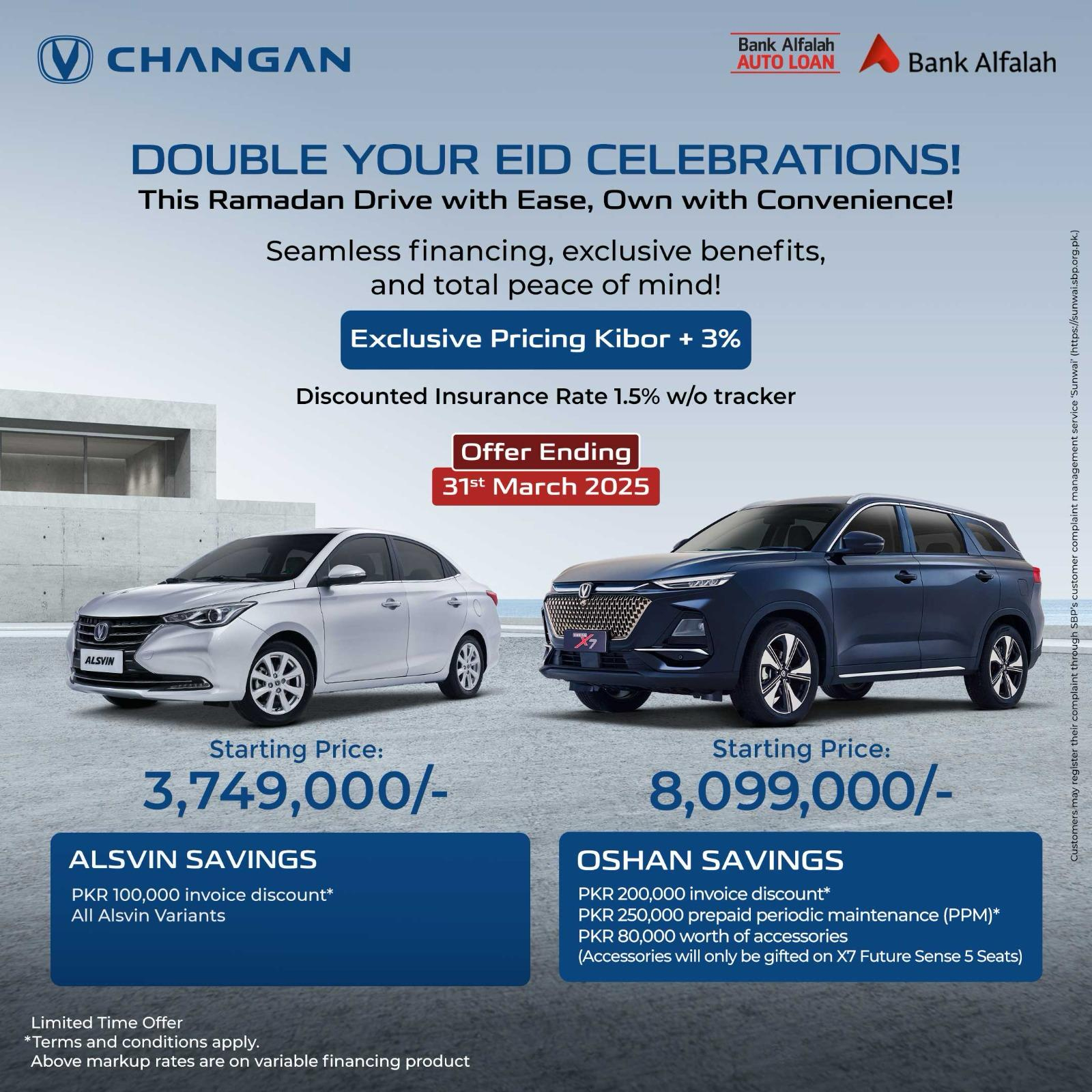 Changan Bank Alfalah Auto Loan