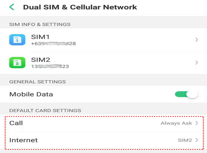 How Do I Change OPPO Network Settings Set Up Internet Data Network On 