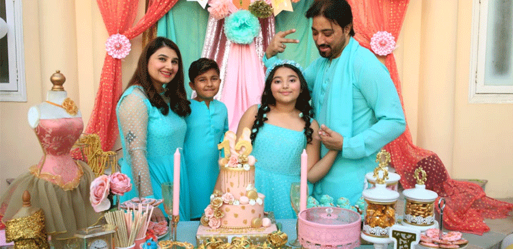 سالگرہ وہ ہو جو ہمیشہ یاد رہے۔۔۔جویریہ سعود کی بیٹی جنت کی بارھویں سالگرہ کی کچھ تصاویر