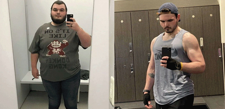 دو ہفتوں تک صرف آلو کھا کر سو کلو تک وزن کم کرنے والا نوجوان