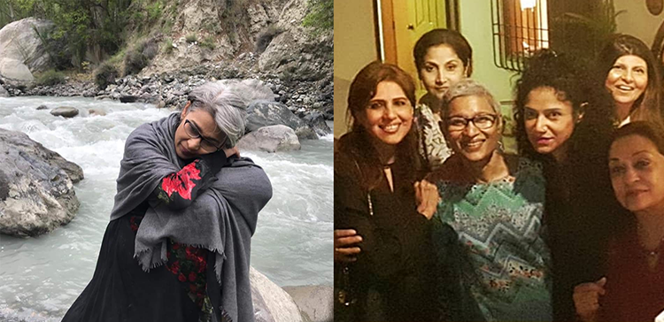 آپ کے پاس ایک یا پھر دو سال ہیں جینے کے لئے۔۔۔نائلہ جعفری کی بہترین دوست اینجلین ملک نے لکھا کچھ ان کے نام