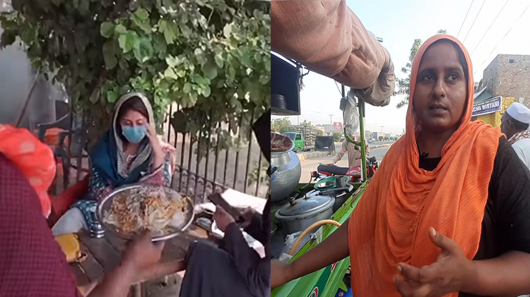 ریڑھی کا نام ’بہن جی’ کیوں رکھا؟ جانیے ڈھابہ چلانے والی خاتون اور اس منفرد نام کے پیچھے چھپی حیرت انگیز کہانی