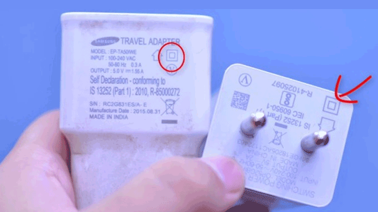 جانیے موبائل چارجر پر موجود ان نشانوں کے پیچھے چھپے چند راز