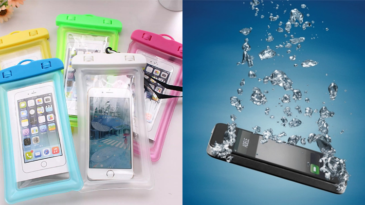 ہر قسم کے موبائل کو پانی میں کیسے  لے جاسکتے ہیں؟