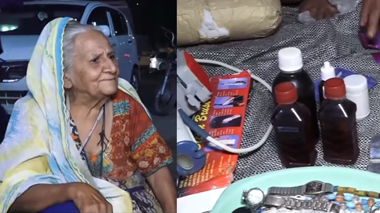 پڑھا لکھا یہاں بھیک مانگنے والوں سے بدتر ہے۔۔۔سڑک پر اچار اور تیل بیچنے والی بوڑھی عورت کی فریاد