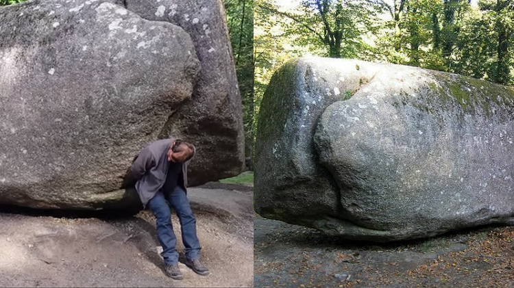 137 ٹن وزنی پتھر جسے آپ بھی ہلا سکتے ہیں، دیوقامت پتھر کو ہلانے کی ویڈیو وائرل