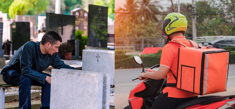 کسٹمر کی طرف سے ڈلیوری بوائے کو مفت کھانا دیے جانے پر اس کا رُلا دینے والا جواب