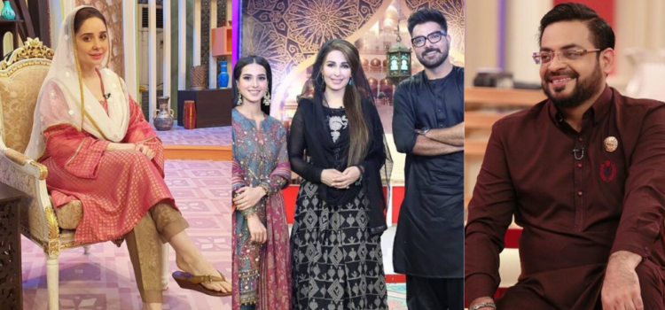 رمضان ٹرانسمیشن کی میزبانی کے لیے فنکاروں کا انتخاب چینلز کی مجبوری یا عوام کی فرمائش