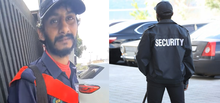 آپ کی جان کی حفاظت کرنے والے سیکیورٹی گارڈ بھی انسان ہیں کبھی سوچا!