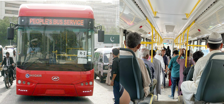 ریڈ بس نے دیں ایسی سہولیات کہ مسافر خود کو دبئی میں سمجھنے لگے