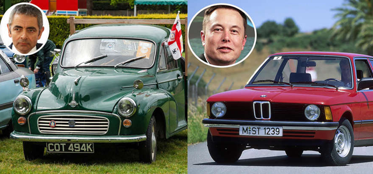 مشہور شخصیات کی پہلی گاڑياں جو انہوں نے اپنی کمائی سے خریدیں