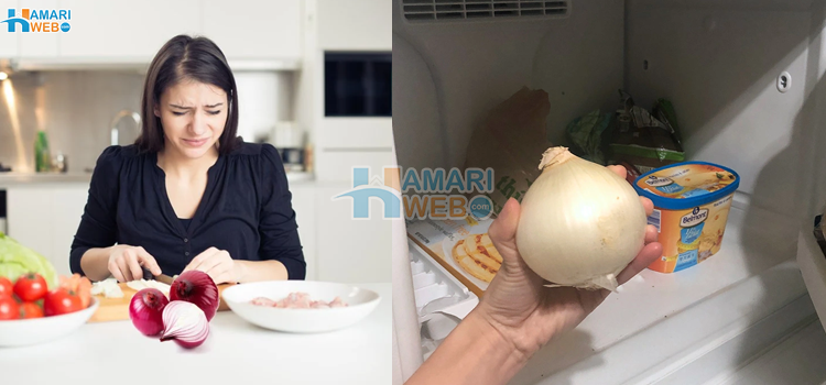 پیاز کاٹنے سے آنکھوں میں آنسو آجاتے ہیں تو ان 5 طریقوں کا استعمال کر کے پیاز کو کاٹنا آسان بنائيں