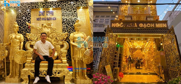 ویتنام کا مشہور گولڈن گھر جس کے سنہرے رنگ کی حقیقت کوئی نہیں جانتا