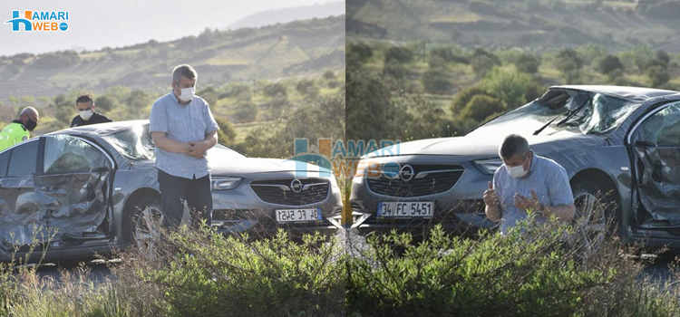 یا اللہ تیرا لاکھ لاکھ شکر ہے، خطرناک ایکسیڈنٹ سے جان بچنے پر شکر ادا کرنے کا مثالی انداز 