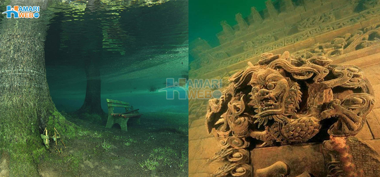 قدرت کا عذاب یا کچھ اور٬ زیرِ آب موجود ناقابلِ یقین مقامات جو کبھی زمین کے اوپر ہوا کرتے تھے