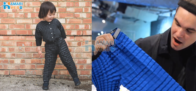 بڑے مسئلے کا آسان حل وقت کے ساتھ سائز میں بڑھنے والے کپڑے ایجاد