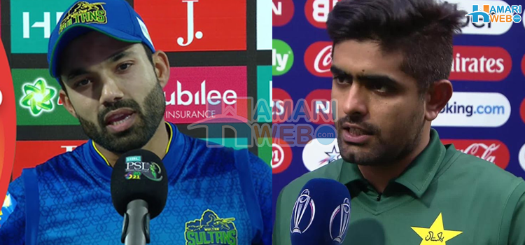 بابر اعظم سمیت کونسے 5 پاکستانی کھلاڑی اچھے کھیل کے باوجود انگریزی سے میلوں دور