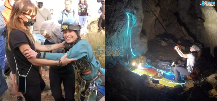 خاتون جس نے دنیا سے تعلق توڑ کر غار کے اندر  500 دن گزارے لیکن کیوں؟