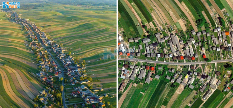 کوئی بھی گلی سے باہر نہیں جانا چاہتا۔۔ ایک ہی سڑک کے کنارے آباد پورے گاؤں کی انوکھی حقیقت