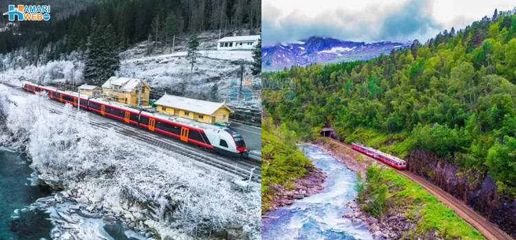 بلند ترین ریلوے لائن کا ایسا خوبصورت سفر کہ دل چاہے کبھی ختم نہ ہو